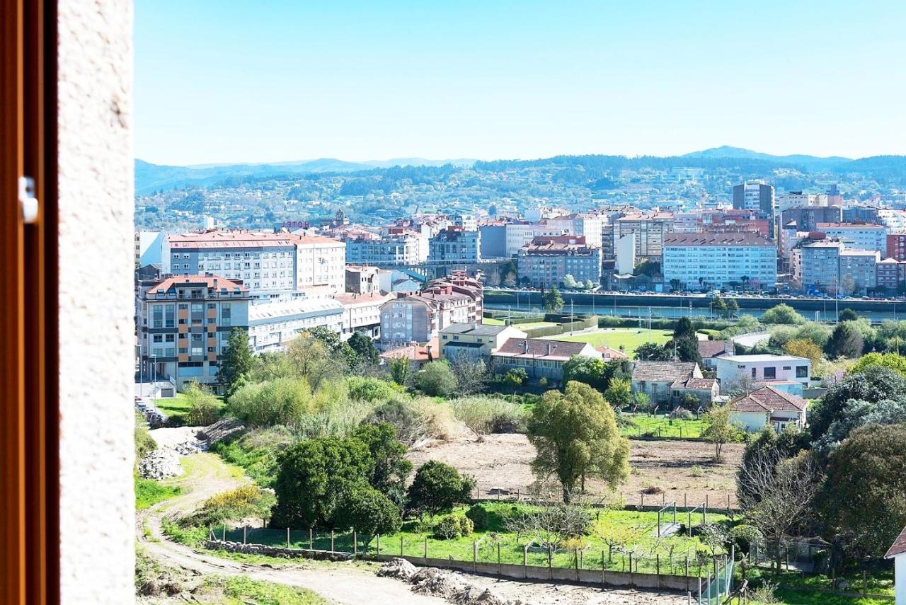 Apt Soleado Y Silencioso - Garaje- A 17 Min Andando Del Centro De Pontevedra Ngoại thất bức ảnh